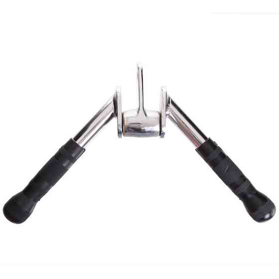 Рукоятка для тяги на трицепс W-образная обрезиненная Zelart 2736 Киев