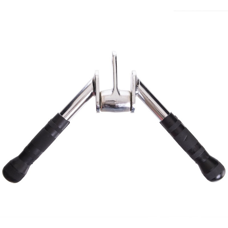 Рукоятка для тяги на трицепс W-образная обрезиненная Zelart 2736 Киев - изображение 3