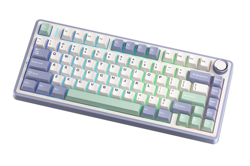 Клавіатура бездротова Aula F75 White (6948391208640) ( Білий ) Харьков - изображение 1