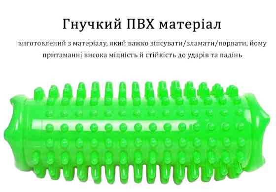 EasyFit Ортопедичний масажний килимок для стоп EasyFit Acupoint з шипами зелений Коломыя