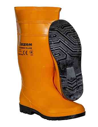 Сапоги рабочие защитные из ПВХ Sizam Baltimore Light Yellow 45 Рівне