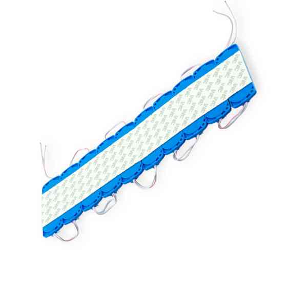 Модуль 12V Синий 12 SMD 2835 MD 060 Long Lens (10шт) светодиодный Мукачево