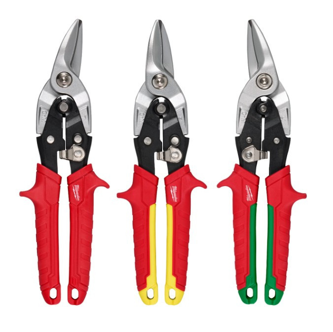 Набір ножиць по металу MILWAUKEE, (3шт) (прямий / правий / лівий різ) Одесса - изображение 2