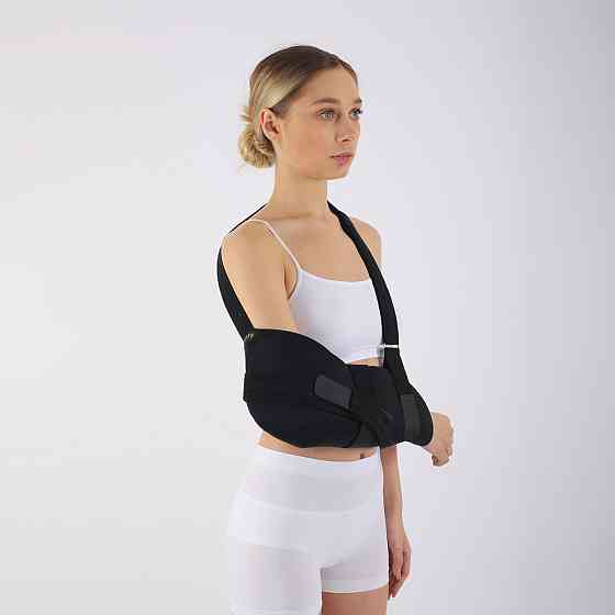 Бандаж косинка для підтримки руки під час перелому, пов'язка на ліктьовий суглоб Розмір M Кам'янець-Подільський