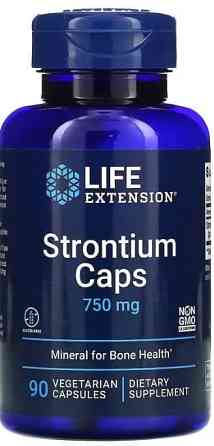Стронций Life Extension Strontium 750 мг 90 кап Киев