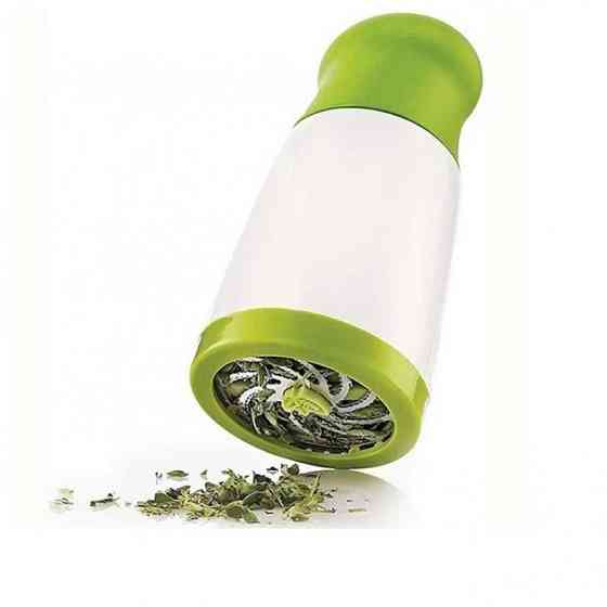 Ручний подрібнювач для зелені Herb Grinder для петрушки, кинзи, м'яти 6х7.3х17 см Київ