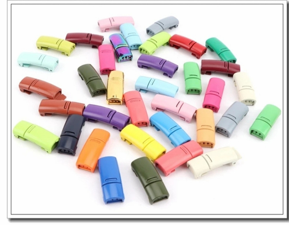 Застежка для шнурков магнитная металлическая Темный металлик Смела - изображение 8