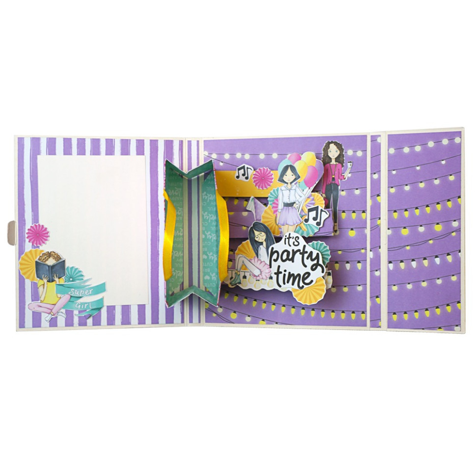 Набор для создания pop-up открытки 