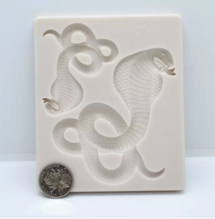 Силиконовая форма Кобра 125 на 105 мм серый Киев - изображение 4