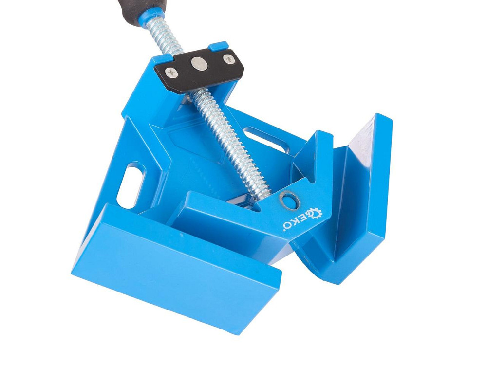 Струбцина "GeKo" кутова алюмінієва 68 х 70 мм з одним притиском Киев - изображение 3