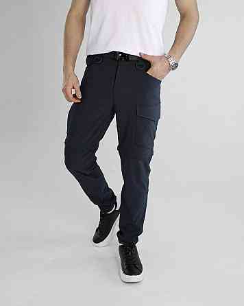 Сині штани-карго чоловічі. Штани трансформери сині Pobedov Transformer 2.0 Київ