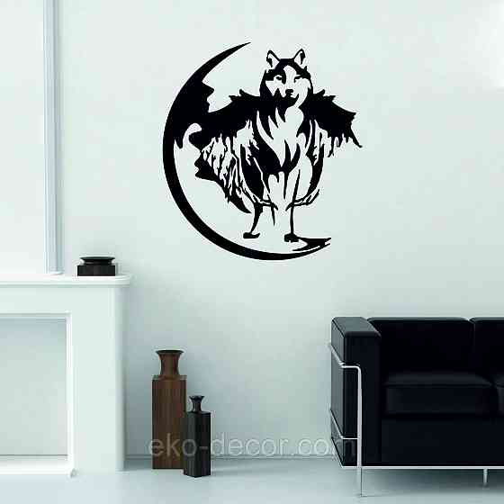 Декоративное настенное Панно «Волк», Декор на стену 90*83 см Киев