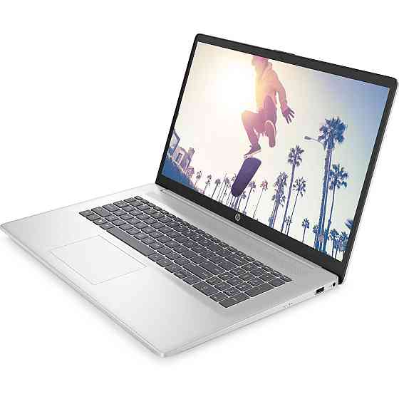 HP 17-cn3040ua 17.3" FHD IPS, 300n/Core i3-N305 (3.8)/8Gb/SSD512Gb/Intel UHD/DOS/Сріблястий Вінниця