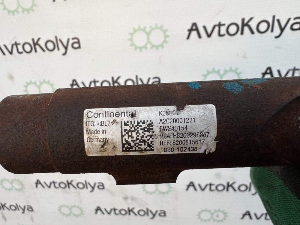 Паливна рейка (рампа форсунок) Renault Scenic II 1.5 dci 2006-2009 (8200815617) Ковель - изображение 3