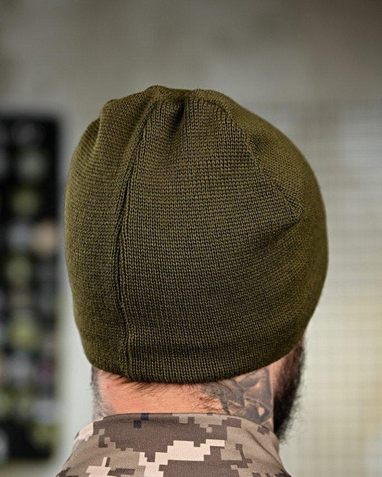Шапка олива ВТ6835 Одеса - фото 2