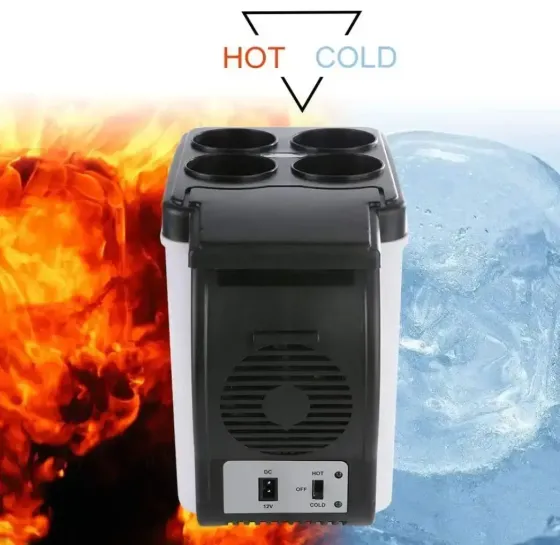 Автомобильный мини-холодильник Cooling and Warming Refrigerator 6L, Холодильник для машины Коломыя