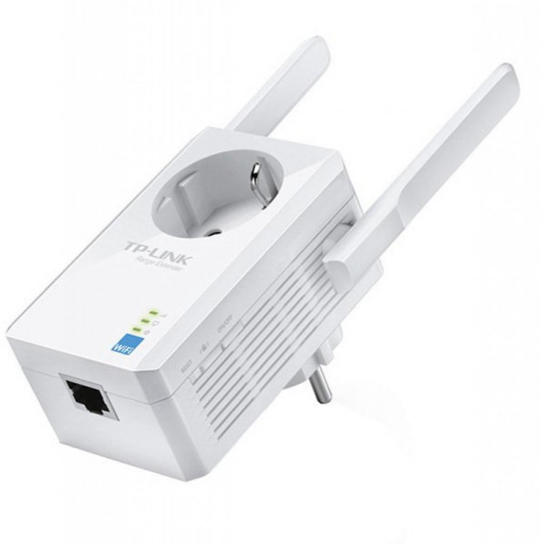 Повторювач Wi-Fi сигналу TP-Link TL-WA860RE N300 1хFE LAN ext. ant x2 розетка (TL-WA860RE) Київ - фото 2