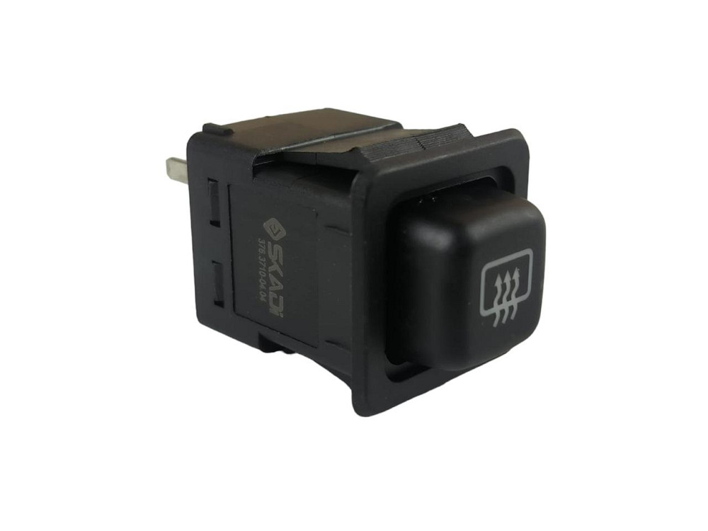 Кнопка обігрів заднього скла 2108, 2109, 21099 з підсвічуванням (4 контакти) (клавіша) Мукачево - фото 1