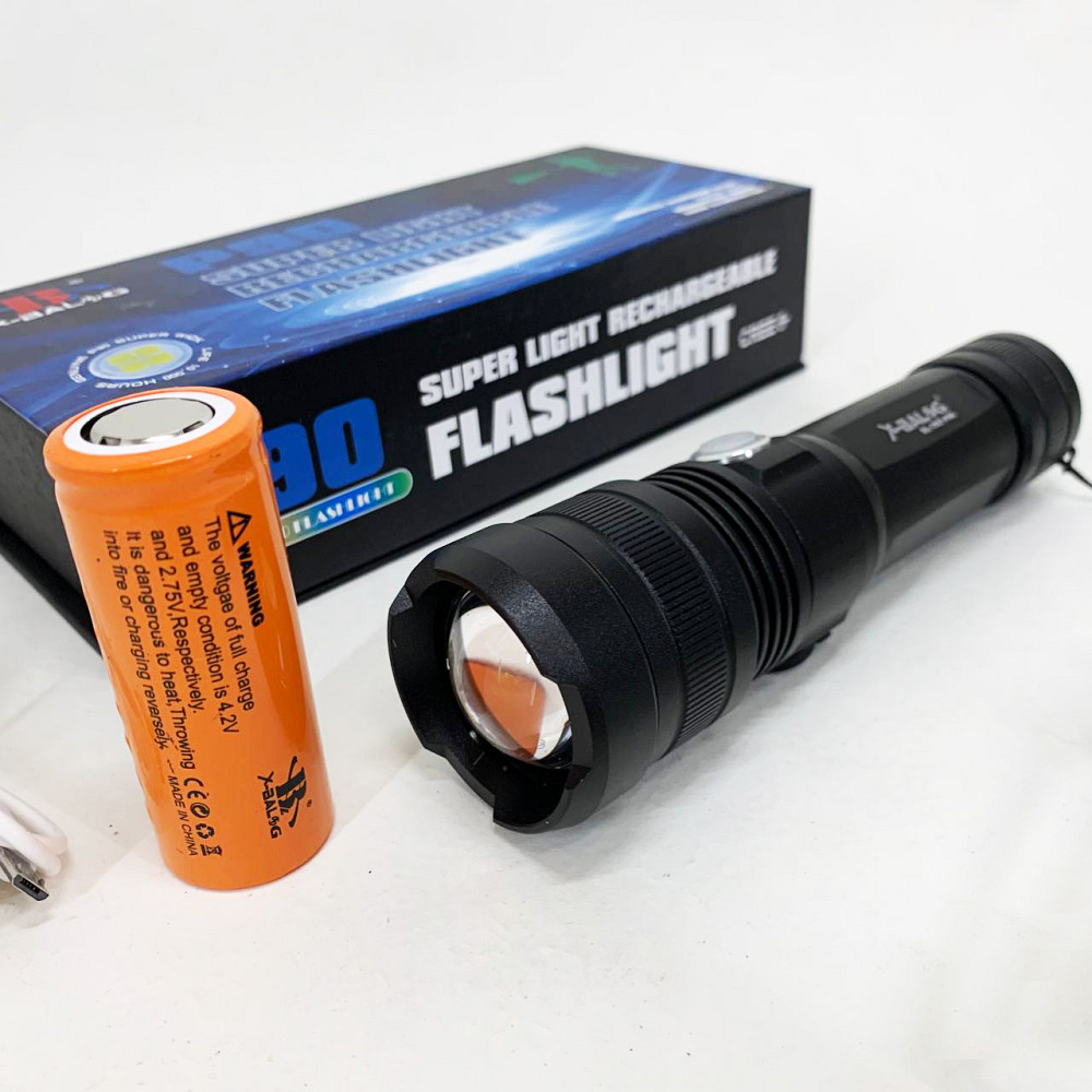 Ліхтар переносний з світлодіодною лампою, Яскравий світлодіодний потужний ліхтар суперяскравий JD-52 Львів - фото 12