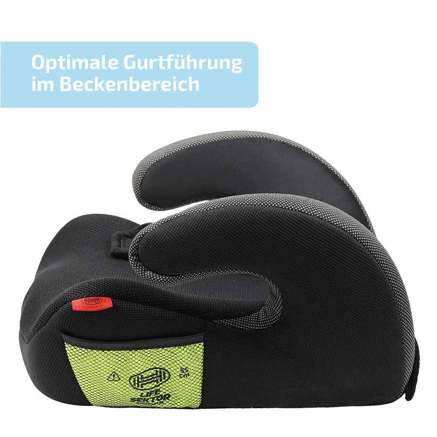 Автокрісло бустер "SafeUp AERO L", Heyner, 15-36kg, 4-12років, чорний, 793100 Київ - фото 5