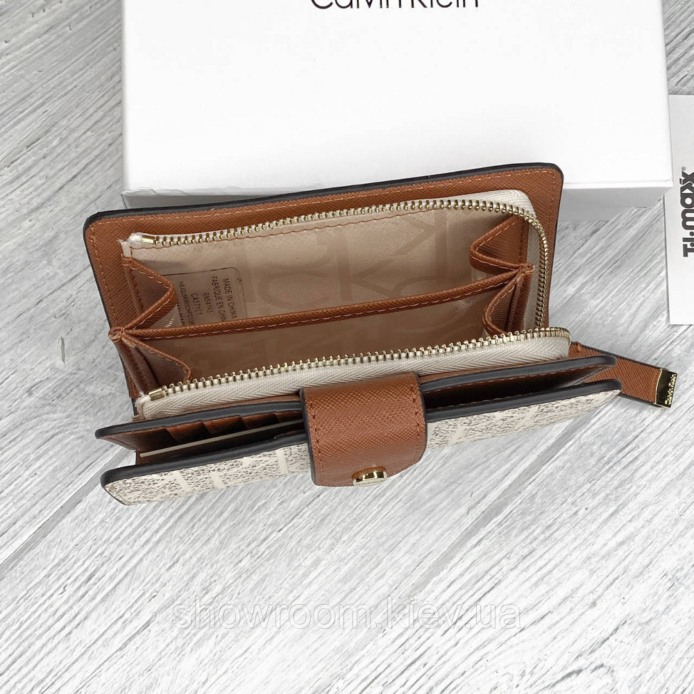 Жіночий брендовий гаманець Ск (13833) коричневий Київ - фото 10