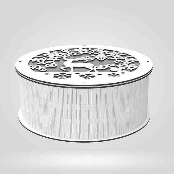 Подарочная коробка EKOSTAR d200 h80 Киев