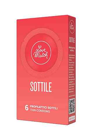 Презервативи - Sottile (Thin), 6 шт. Sex Aura Київ