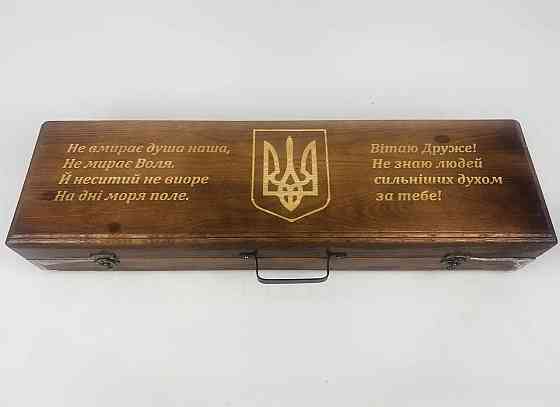 Набори шампурів, Набір шампурів у кейсі "Шашличник Лайт Кізляр" Шампури, вертіла Тернопіль