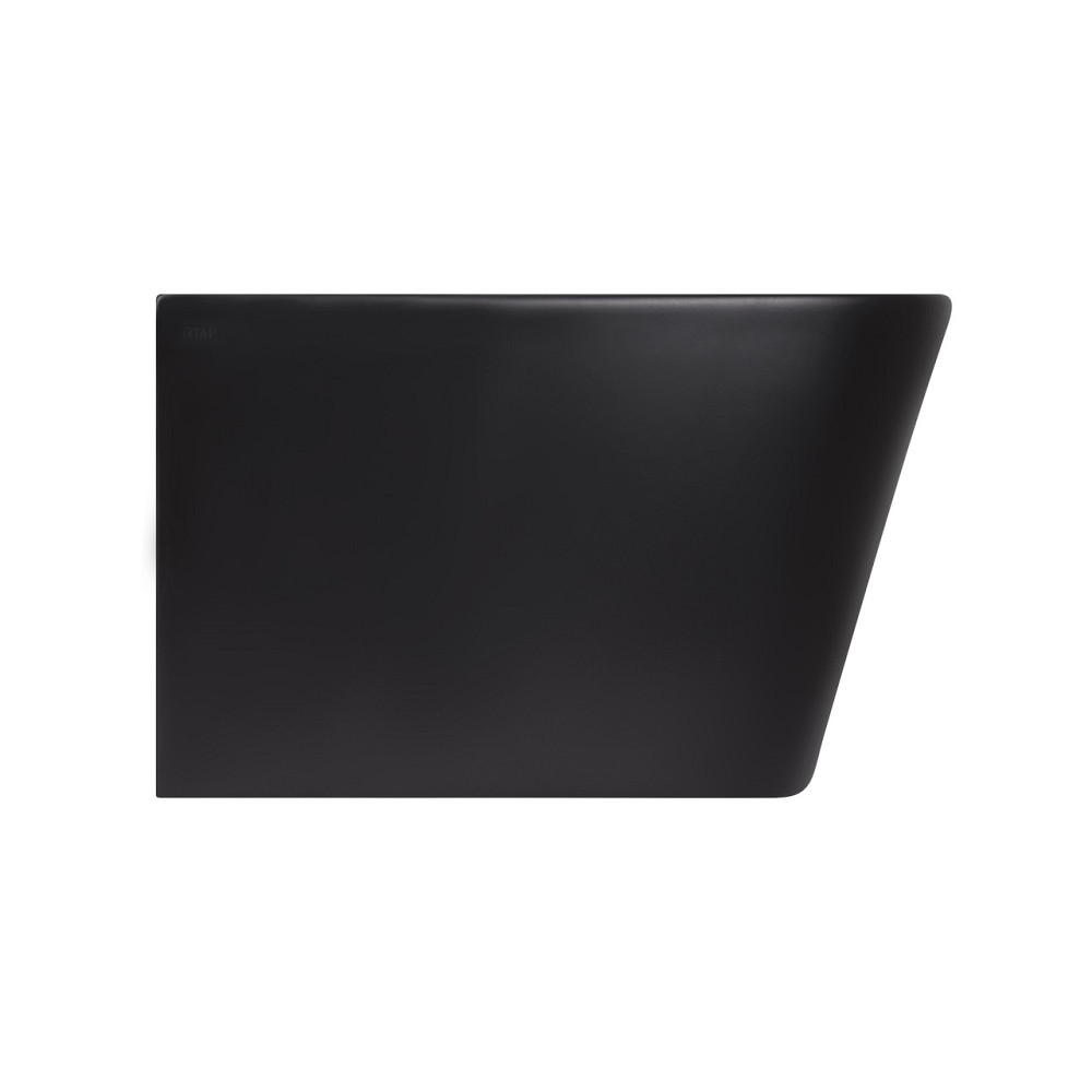 Биде подвесное Qtap Tern New 515x350x320 мм Matt Black QT17551303GMB Киев - изображение 4