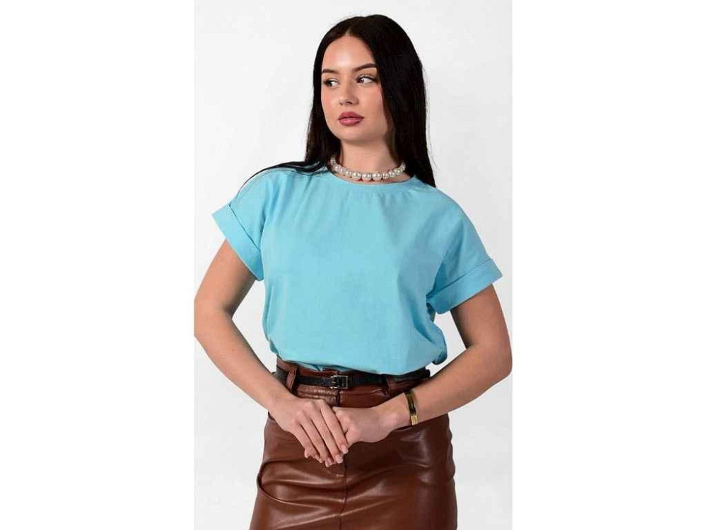 Футболка жін. 0004 арт.00-00396214 р.М блакитний ТМ FAMILY Київ - фото 1
