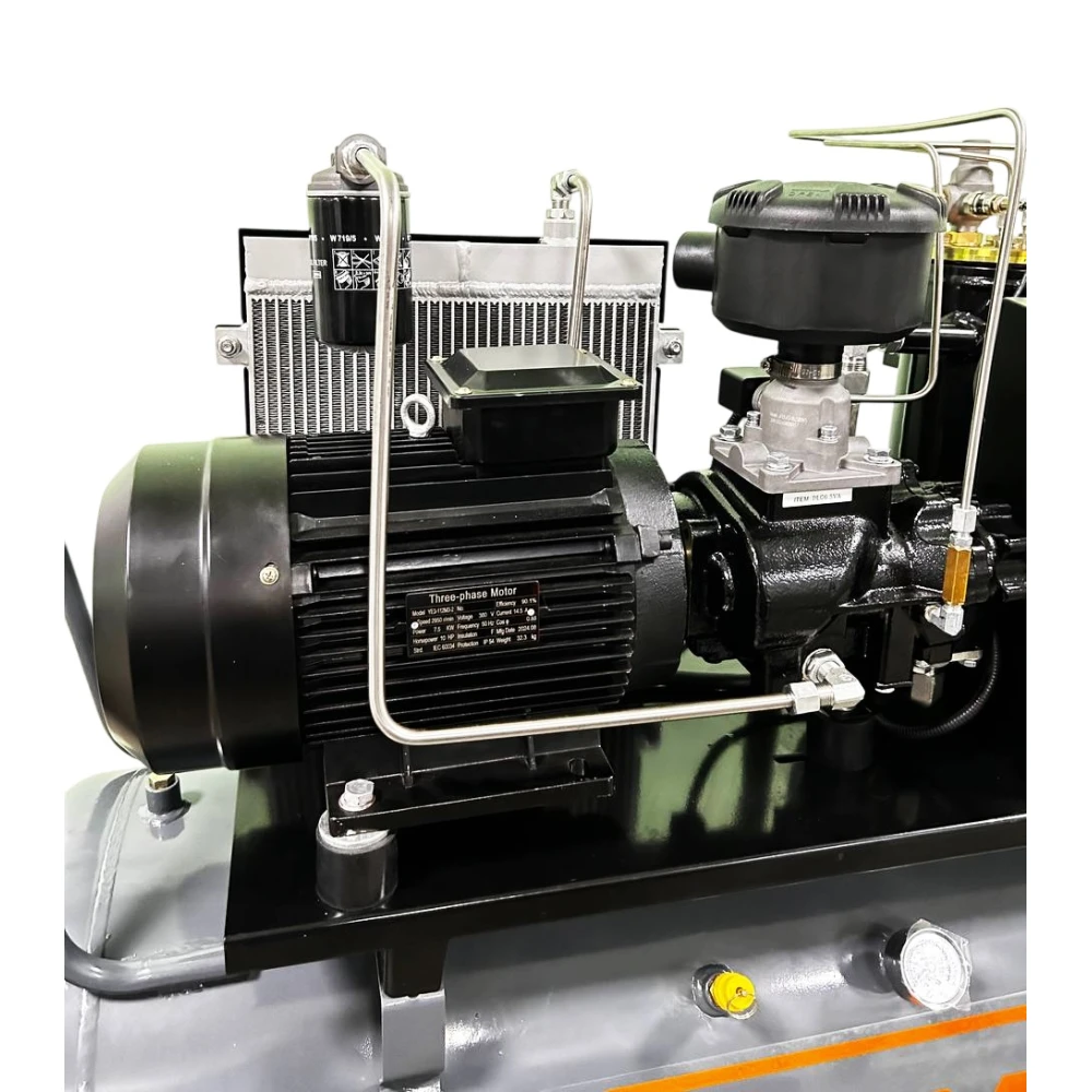 Гвинтовий повітряний компресор 200 л GTM DLG7.5V масляний 7.5 кВт (DLG7.5V) Київ - фото 5