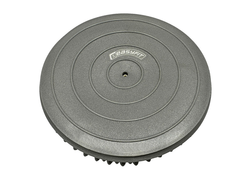 Півсфера масажна кіндербол EasyFit 16 см м'яка сіра Коломия - фото 2