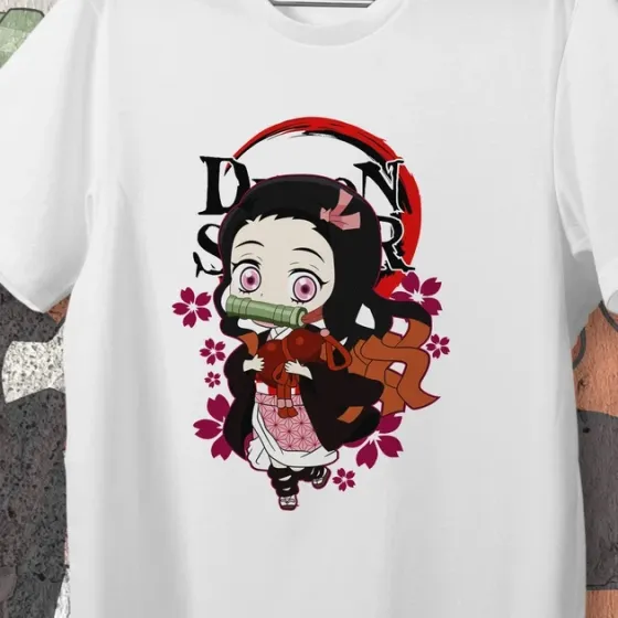 Футболка для підлітка хлопчика з принтом Клинок, рассекающий демонов Незуко Кид WE Розмір 160 Anime10381 Дніпро