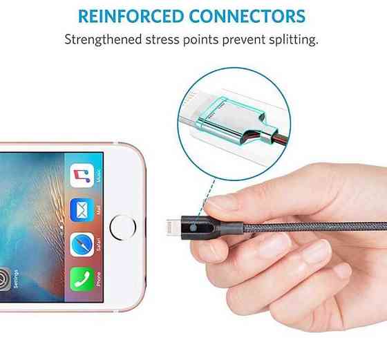 Кабель Anker Powerline Select+ Lightning - 1.8 м Black (6595749) Київ