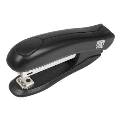 Степлер Buromax пластиковий, 12 аркушів, (скоби №10), 88 х 44 х 22 мм, чорний (BM.4126-01) Вінниця