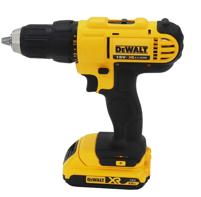 Акумуляторна дриль-шуруповерт DeWALT DCD771D2, 18В, обертаючий момент 42 Нм,2 акумулятора + зарядне + кейс Київ - фото 5