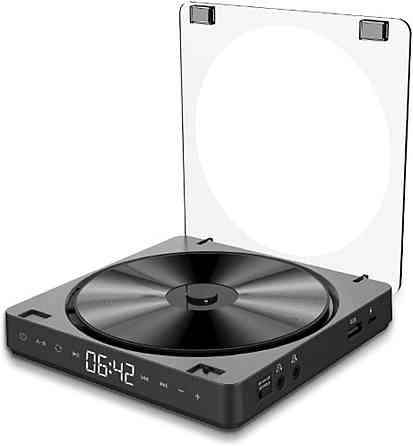 Аудиосистема Greadio KC-806 CD-плеер с пультом, светодиодным экраном, FM-радио, AUX / USB, HiFi динамиком из Германии Днепр