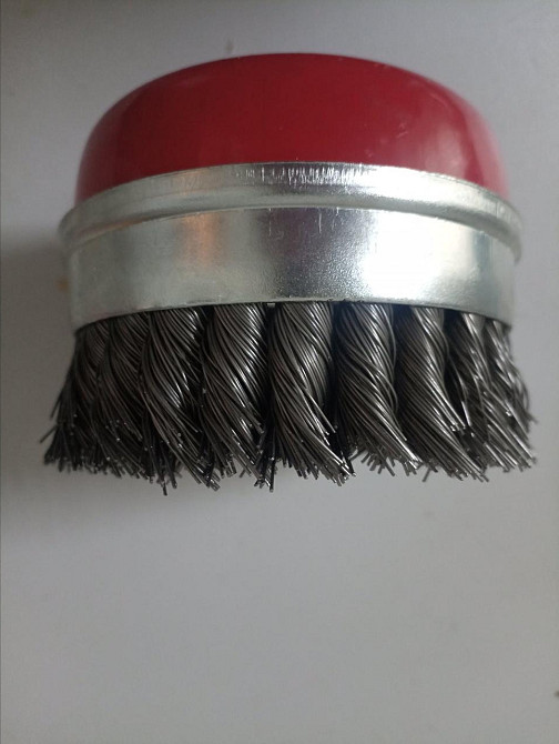 КШМ Щітка дротяна "TOPEX" торцева зі стальних скручених дротиків 100мм 100 Киев - изображение 2