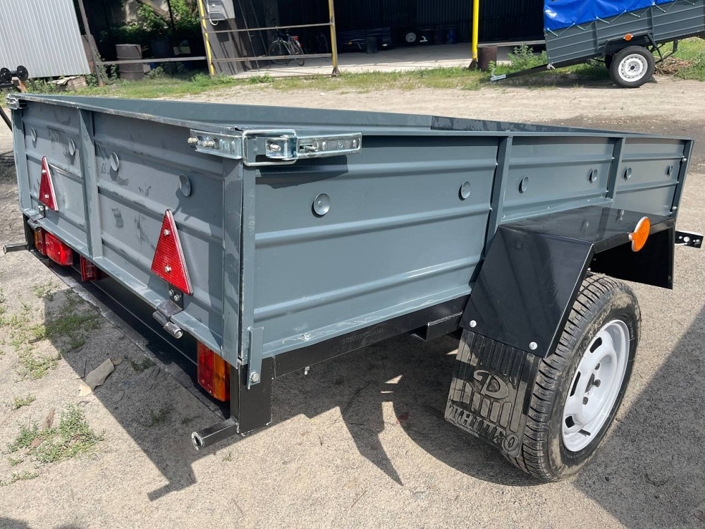 Новий причіп від виробника 170х130х40. Надійні причепи! Лозовая - изображение 4