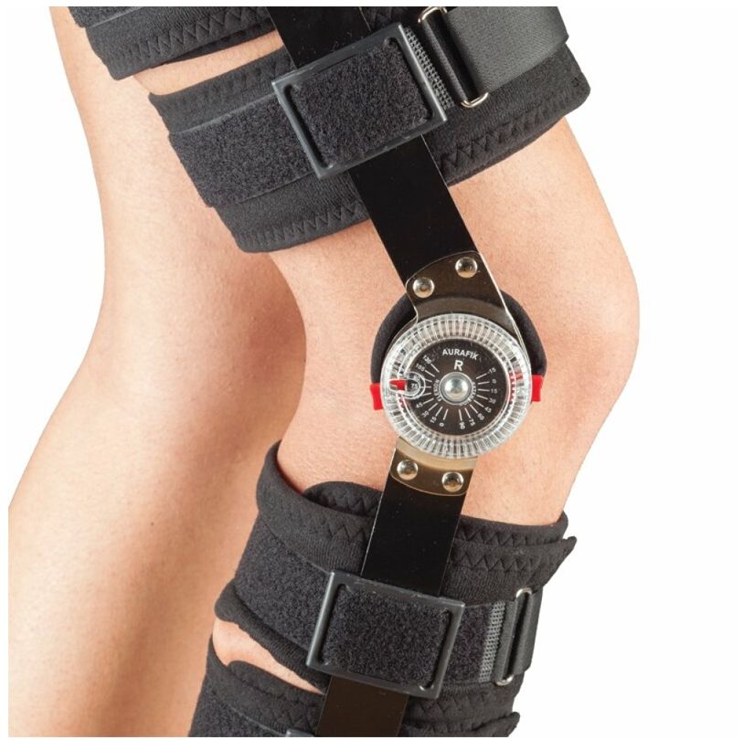 Ортез Aurafix (Аурафикс) 745A с регулировкой угла сгибания 55 см Днепр - изображение 4