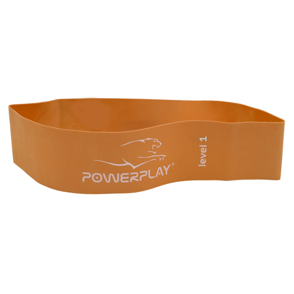 Резинка для фітнесу PowerPlay 4140 Level 1 Stretch Band (1-5 кг.) Помаранчева Каменское - изображение 2