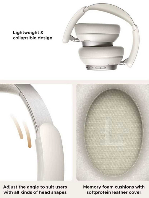 Навушники Ugreen Studio Pro (Dual Driver, LDAC Hi-Res, NC, BT 6, 120h) Харьков - изображение 3