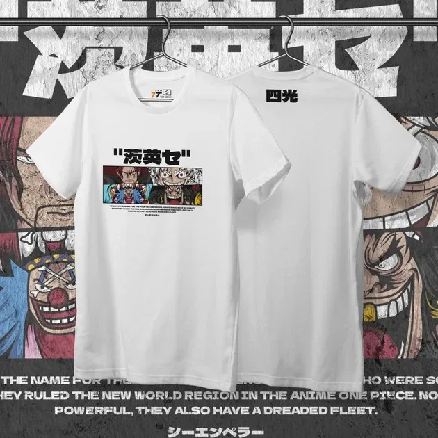 Футболка мужская с принтом Ван Пис Yonko Размер 48 Anime0279 Днепр - изображение 1