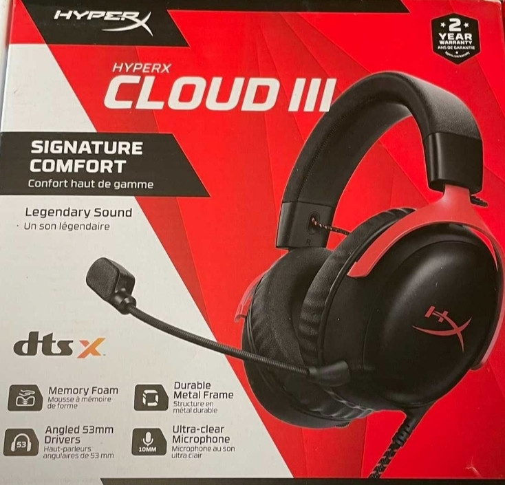 Гарнітуру HyperX Cloud III Wired. Стан нової Київ - фото 2