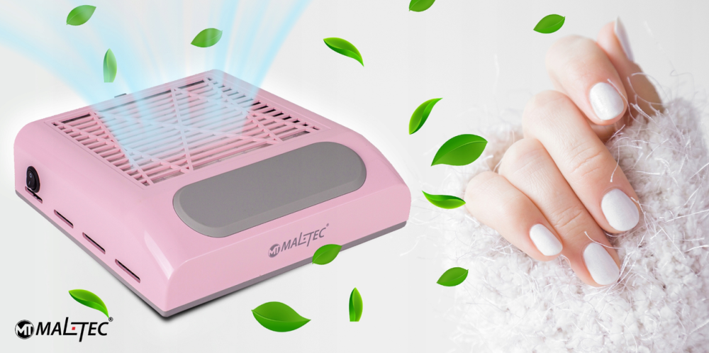 Вытяжка для маникюра MalTec 80Вт розово-пурпурный (Польша) Киев - изображение 10