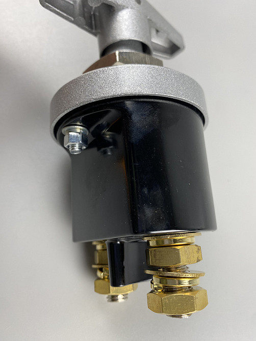 Выключатель массы механический дистанционный универсальный 12/24В (красная медь) 250A Мукачево - изображение 7