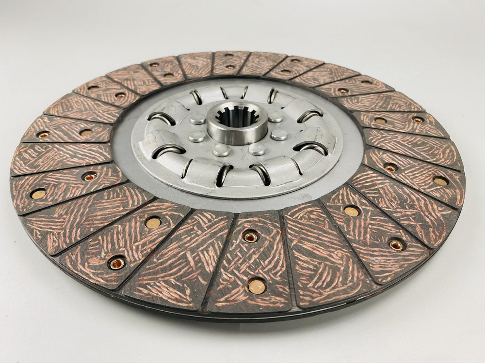 Диск зчеплення ведений МТЗ-80-1523 на гумках 70-1601130 латунні заклепки Мукачево - фото 3