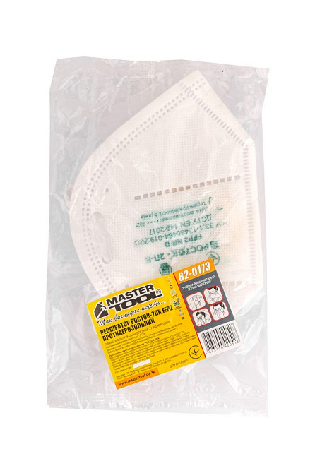 MASTERTOOL Респіратор MASTERTOOL РОСТОК-2ПК FFP2 12ГДК з клапаном 82-0173 Коломия - фото 2