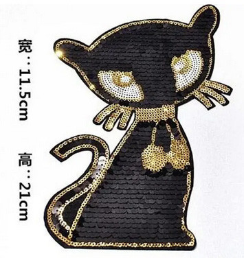 Аппликация для одежды женская Кошка Киев - изображение 2