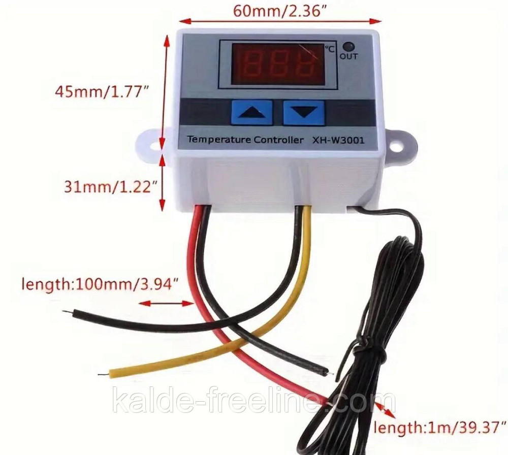 Термостат електричний з виносною гільзою Харків - фото 7